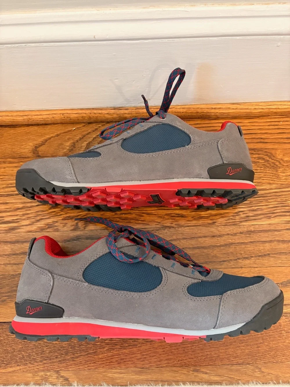 Danner Men’s Black and Red Trail Sneakers